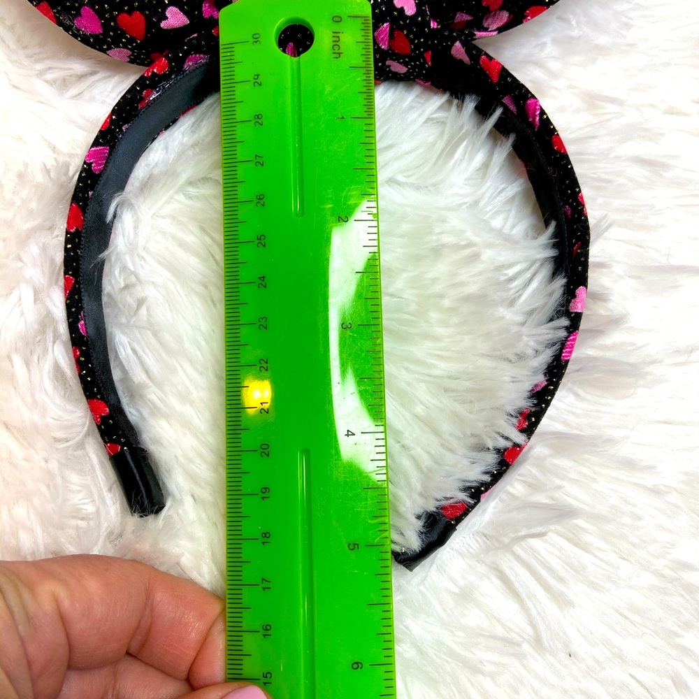 HANDMADE Heart Bow Tie Headband - Picture 14 of 14